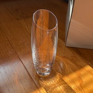 4 Elegant Clear Champagne Flute Glass Flutes